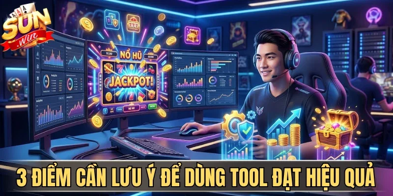 Tool Nổ Hũ - Công Cụ Hỗ Trợ Tuyệt Vời Trúng Jackpot Ầm Ầm | Hình số 3 3 điểm cần lưu ý để dùng tool đạt hiệu quả