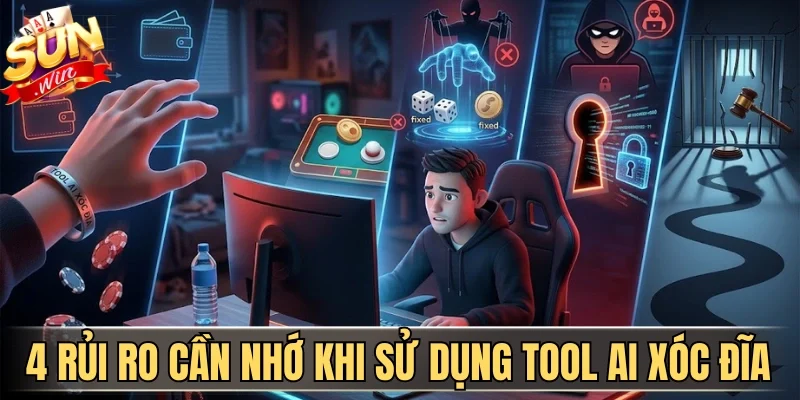 Ứng Dụng Tool AI Vào Chơi Xóc Đĩa Tối Đa Lợi Nhuận | Hình số 4 4 rủi ro cần nhớ khi sử dụng Tool Ai xóc đĩa