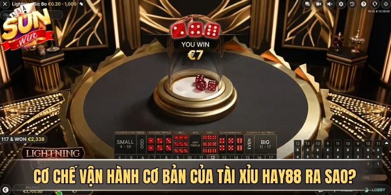 Cẩm Nang Chơi Tài Xỉu HAY88 Từ Cơ Bản Đến Nâng Cao | Hình số 1 Cơ chế vận hành cơ bản của Tài Xỉu HAY88 ra sao?