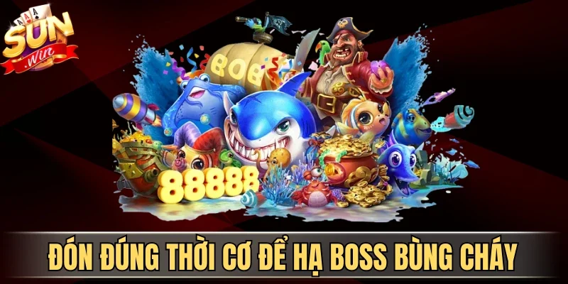 Crazy Shark 2026 - Săn Cá Mập Điên Cuồng Rinh Quà Lớn | Hình số 4 Đón đúng thời cơ để hạ boss bùng cháy