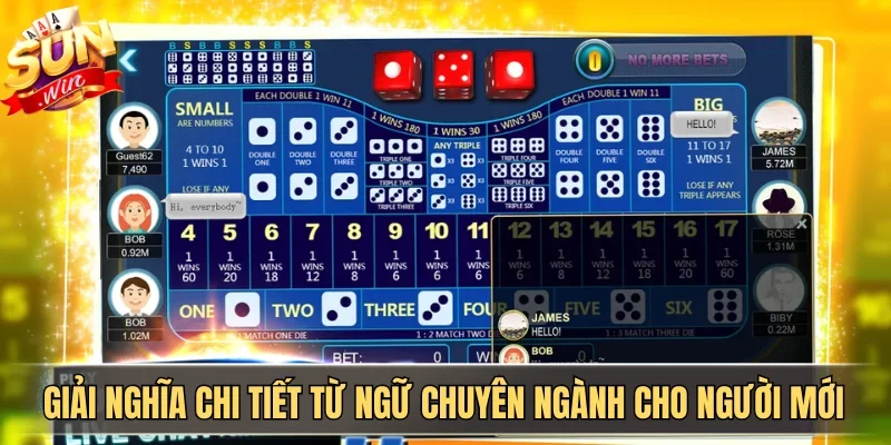Tài Xỉu GO88 Và Kinh Nghiệm Chơi Hiệu Quả Cho Tân Thủ | Hình số 4 Giải nghĩa chi tiết từ ngữ chuyên ngành cho người mới