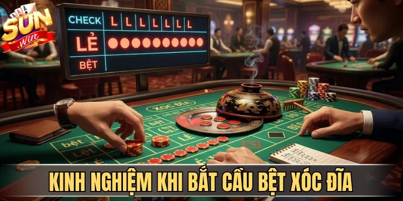 Cách Bắt Cầu Bệt Xóc Đĩa Chuẩn Xác Ăn Tiền Cực Đậm | Hình số 4 Kinh nghiệm cần nhớ khi triển khai cách bắt cầu bệt xóc đĩa