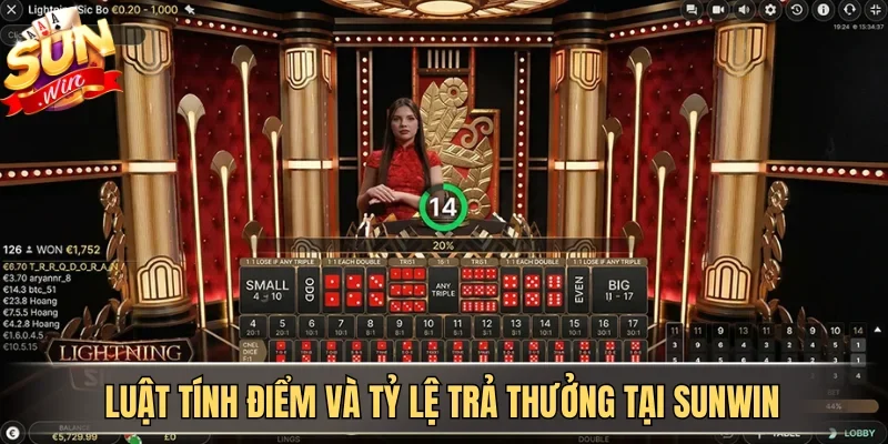 Cẩm Nang Chơi Tài Xỉu HAY88 Từ Cơ Bản Đến Nâng Cao | Hình số 2 Luật tính điểm và tỷ lệ trả thưởng tại SUNWIN