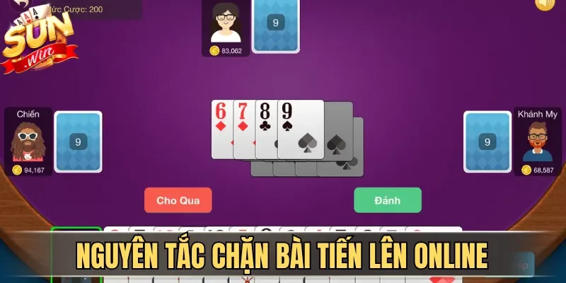 Cách Chơi Tiến Lên Miền Nam Thắng Lớn Cho Newbie 2026 | Hình số 3 Nguyên tắc chặn bài Tiến Lên online