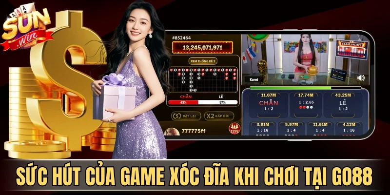 Xóc Đĩa Go88 - Tận Hưởng Game Dân Gian Thưởng Cực Lớn | Hình số 4 Sức hút của game xóc đĩa khi chơi tại Go88