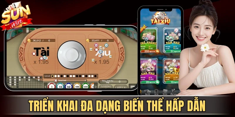 Tài Xỉu 8kbet - Giải Trí Sôi Động Nhận Thưởng Cực Khủng | Hình số 3 Triển khai đa dạng biến thể trải nghiệm