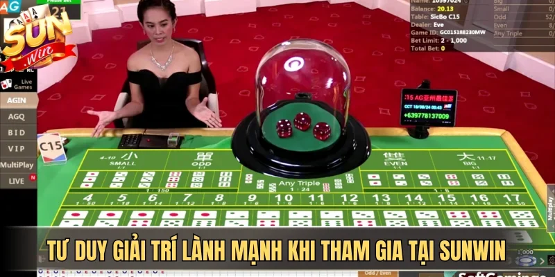Hướng Dẫn Bỏ Tài Xỉu Và Những Nguyên Tắc Cần Ghi Nhớ | Hình số 2 Tư duy giải trí lành mạnh khi tham gia tại SUNWIN